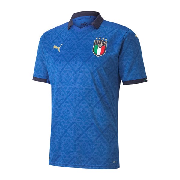 Thailande Maillot Football Italie Domicile 2020 Bleu